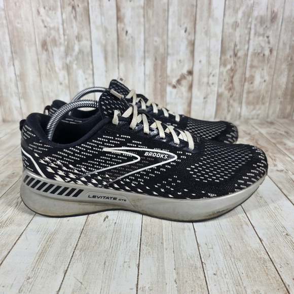 Brooks‎ Levitate GTS Running Shoes Lightweight Cushioned Sneakers Black 10.5 - Picture 1 of 8